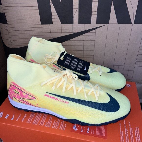 NEW Nike Mercurial Superfly 10 Academy TF Turf Kylian Mbappe FQ8333 800 Sz 9 - Picture 1 of 8